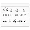 This Is Us Life Story Canvas Art Print