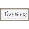 This is Us Wall Plaque