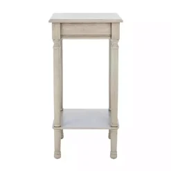 Tilley Beige Classic Square Accent Table