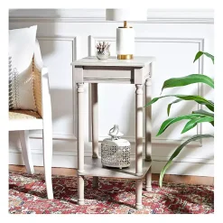 Tilley Beige Classic Square Accent Table