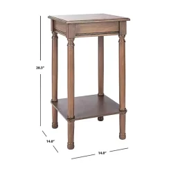 Tilley Brown Classic Square Accent Table