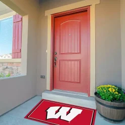 University of Wisconsin Area Rug, 3x4