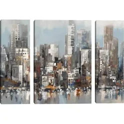 Urban Focus A, B, & C Canvas Art Prints, Set of 3