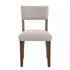 Wade Gray Upholstered Dining Chairs, Set of 2
