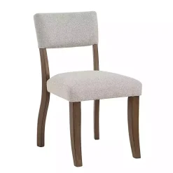 Wade Gray Upholstered Dining Chairs, Set of 2