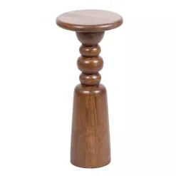Walnut Brown Tirollo Accent Table