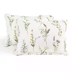 Watercolor Wildflower 3-pc. King Quilt Set