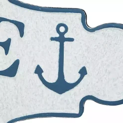 Welcome To The Beach Metal Wall Plaque