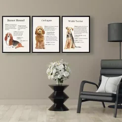 Welsh Terrier Facts Framed Wall Plaque