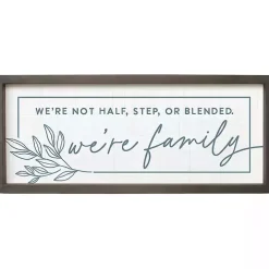 We're Family Wall Plaque
