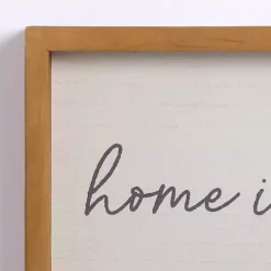 Wherever My Dogs Are Wood Wall Plaque