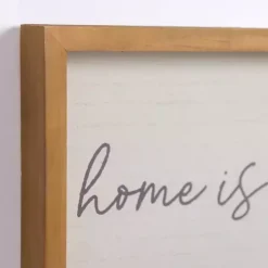 Wherever My Dogs Are Wood Wall Plaque