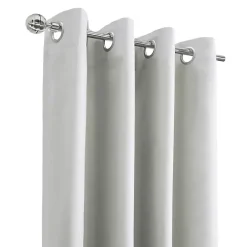 White Alpine Blackout Curtain Panel, 84 in.