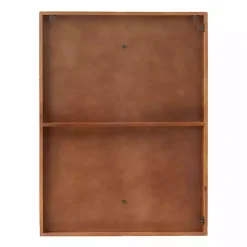 White and Gold Iron Abstract Wave Plaque