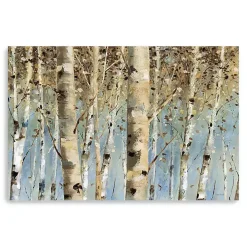 White Birch Forest Canvas Art Print, 60x40 in.