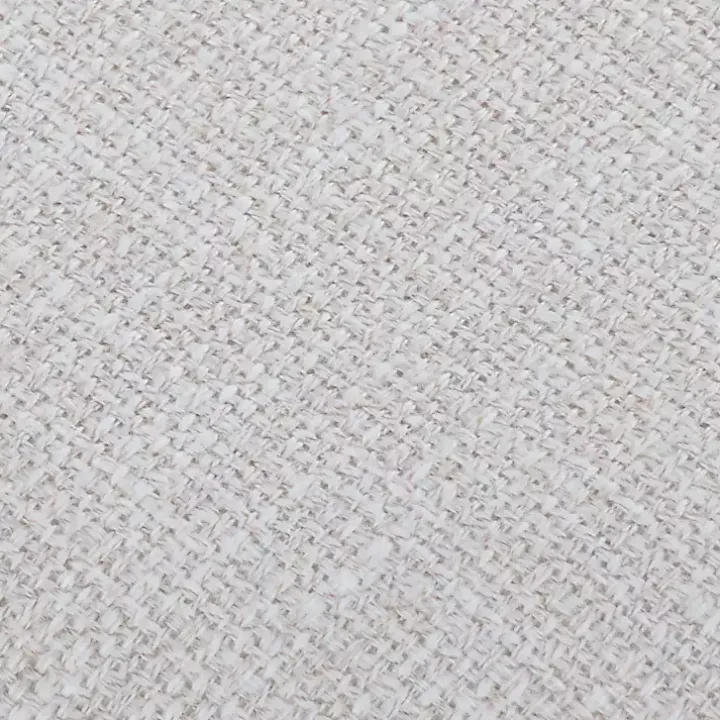 White Collapsible Storage Ottoman