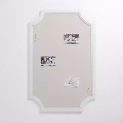 White Curved Frame Pinboard