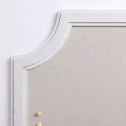 White Curved Frame Pinboard