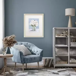 White Hydrangeas II Framed Art Print