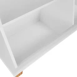 White Multi Cubby Organizer Bookshelf