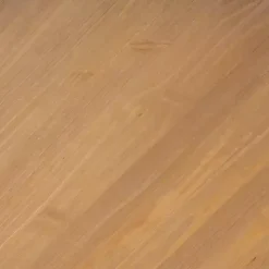 White Natural Top Pedestal Dining Table