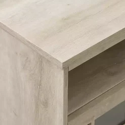 White Oak Glass Door TV Stand, 58 in.