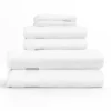 White 6-pc. Essential Cotton Bath Towels