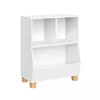 White Pine Catch-All Toy Organizer with Cubbies