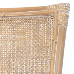 White Rattan Chiara Dining Chairs, Set of 2