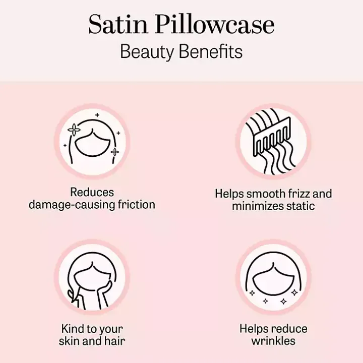 White Satin 6-pc. Full Sheet Set