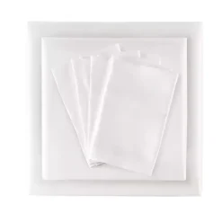 White Satin 6-pc. King Sheet Set