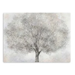 White Tree Blossoms Canvas Art Print, 40x30 in.
