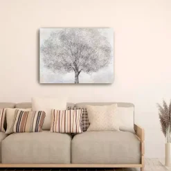 White Tree Blossoms Canvas Art Print, 40x30 in.