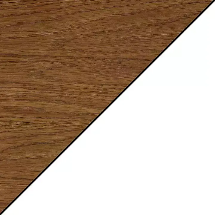 White Two-Tone Double X Sides Coffee Table