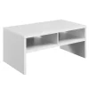 White Wakefield Shelf Coffee Table