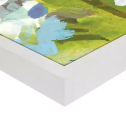 Wild Daisy Bay Framed Canvas Art Print