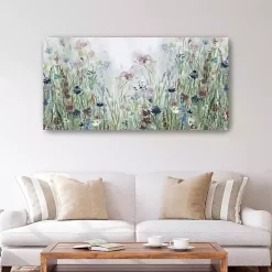 Wildflower Fields Canvas Art Print