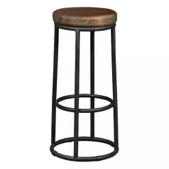 Wood and Metal Kendall Barstool
