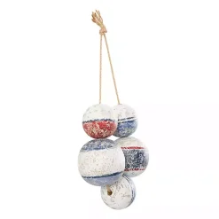 Wood Bouy Cluster Wall Hanger