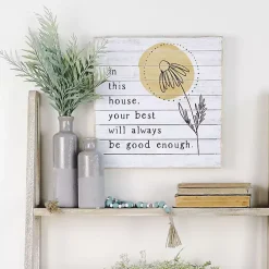 Your Best Will Always Be Good Enough Wall Plaque