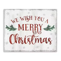 A Merry Christmas Canvas Art Print, 24x30