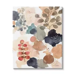 Abstract Botanical Collage Canvas Print, 30x40 in.