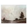 Abstract Dusk Canvas Art Print