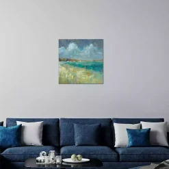 Abstract Sky and Sea Canvas Art Print