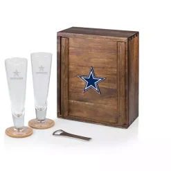 Acacia Dallas Cowboys Beer Glass Set