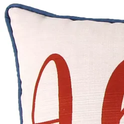 Ahoy Anchor Lumbar Pillow