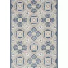 Aloha Blue Medallion Indoor/Outdoor Area Rug, 3x5