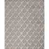 Aloha Gray Botanical Indoor/Outdoor Rug, 3x5