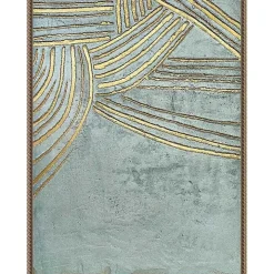 Ancient Gold Sun Canvas Art Print