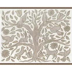 Animal Tree Canvas Art Print, 30x23 in.